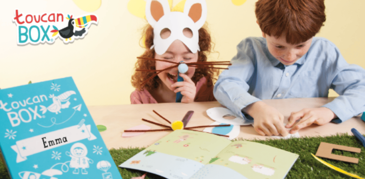 toucanBox : les kits d’éveil créatif pour enfants à partager en famille